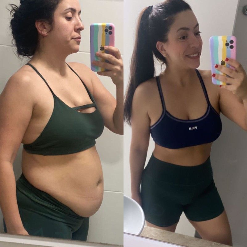 Antes y después cuerpo
